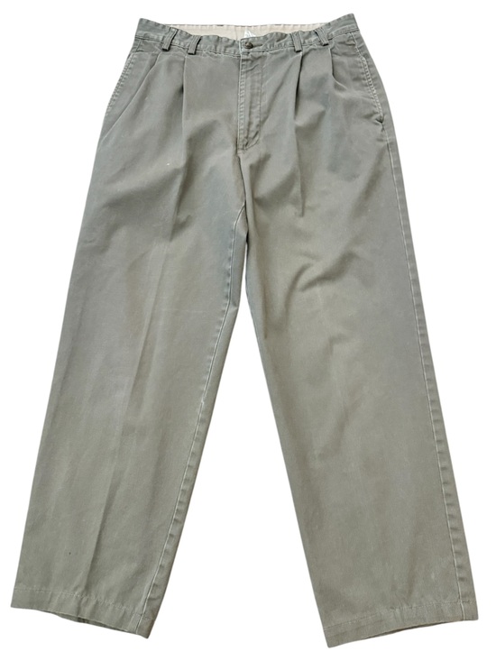 Banana Republic Other - VTG Y2K Banana Republic Pleated Khaki Pants Olive Green 32x32 Fits 31x28.5 Fair